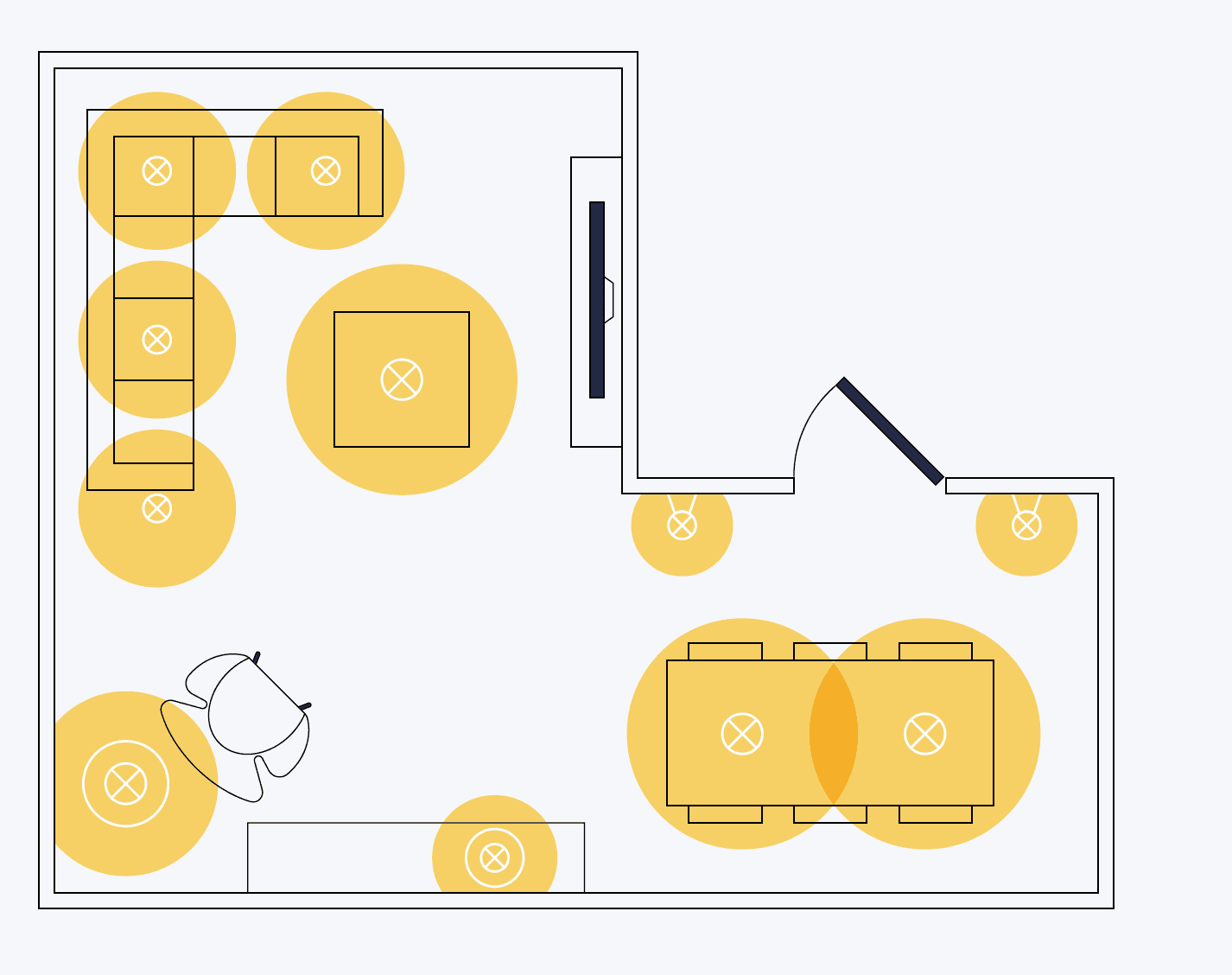 ligh-dwg-light-plan